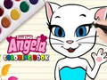 Gra Książka do kolorowania Talking Angela w Internecie