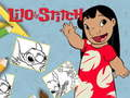 Gra Książka do kolorowania Lilo i Stitch w Internecie