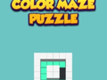 Gra Puzzle kolorowego labiryntu w Internecie