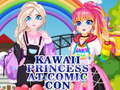 Gra Kawaii Księżniczka W Komiksie w Internecie