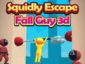 Gra Ucieczka Kałamarnicy: Fall Guy 3D w Internecie