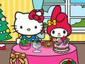 Gra Świąteczna kolacja z Hello Kitty i przyjaciółmi w Internecie