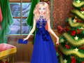 Gra Elsa Frozen: Ubieranie na Święta w Internecie