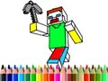 Gra Powrót do szkoły: Kolorowanie Minecraft w Internecie