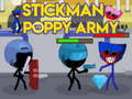 Gra Stickman kontra armia Poppy w Internecie