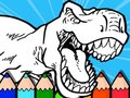 Gra Kolorowanie dinozaurów dla dzieci w Internecie