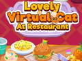 Gra Uroczy wirtualny kot w restauracji w Internecie