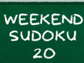 Gra Sudoku Weekend 20 w Internecie
