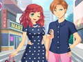 Gra Gry w ubieranie anime dla par w Internecie