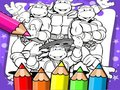 Gra Książka do kolorowania Ninja Żółwia w Internecie