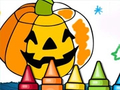 Gra Gry kolorowania na Halloween w Internecie