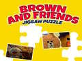 Gra Puzzle z Brownem i Przyjaciółmi w Internecie