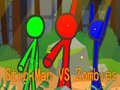Gra StickMan Bracia przeciwko Zombie w Internecie