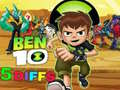 Gra Ben 10 5 Różnic w Internecie