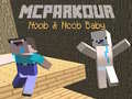 Gra MCParkour Noob i Noob Dziecko w Internecie