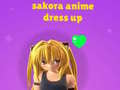 Gra Sakora: Ubieranie Anime w Internecie