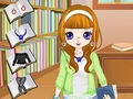 Gra Ubieranka Bibliotecznej Dziewczyny w Internecie