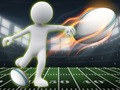 Gra Bieg i Kopnięcie Stickmana w Rugby w Internecie