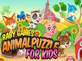 Gra Gry dla Niemowląt: Puzzle Zwierzęta dla Dzieci w Internecie