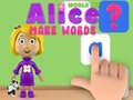 Gra Świat Alice: Twórz Słowa w Internecie