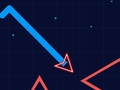 Gra Geometria Neonowa Przestrzeń w Internecie