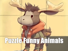 Gra Puzzle Zabawne Zwierzęta w Internecie