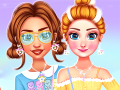 Gra BFF Urocze Kawaii Ubrania w Internecie