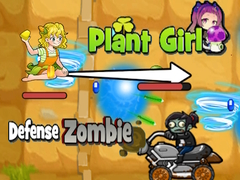 Gra Obrona Dziewczyny Rośliny przed Zombie w Internecie