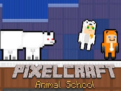 Gra PixelCraft Szkoła Zwierząt w Internecie