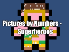 Gra Obrazki po Numerach - Superbohaterowie w Internecie