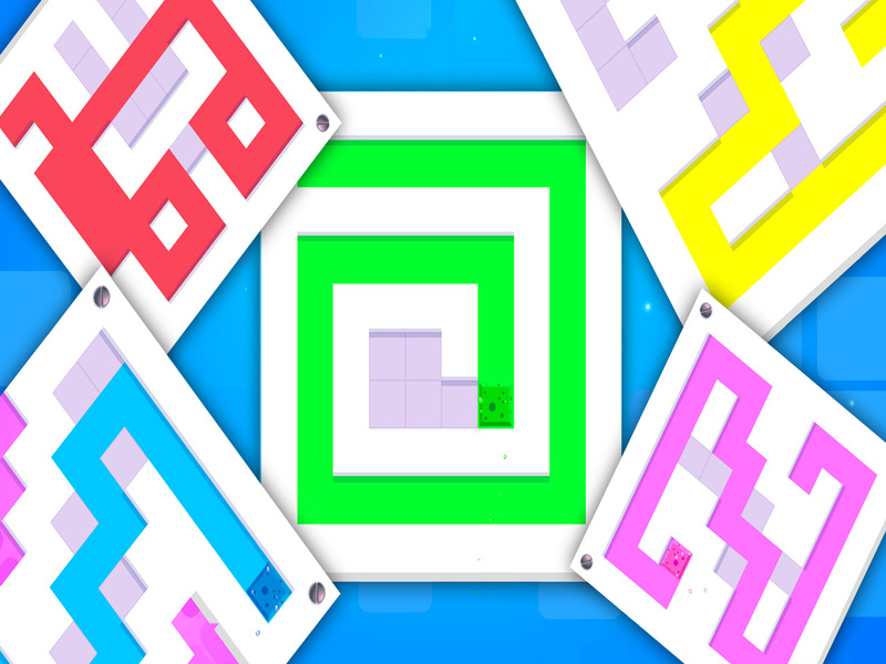 Gra Puzzle: gąbki do rysowania w Internecie