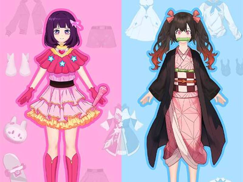 Gra Anime Doll: DIY Cosplay Girl w Internecie