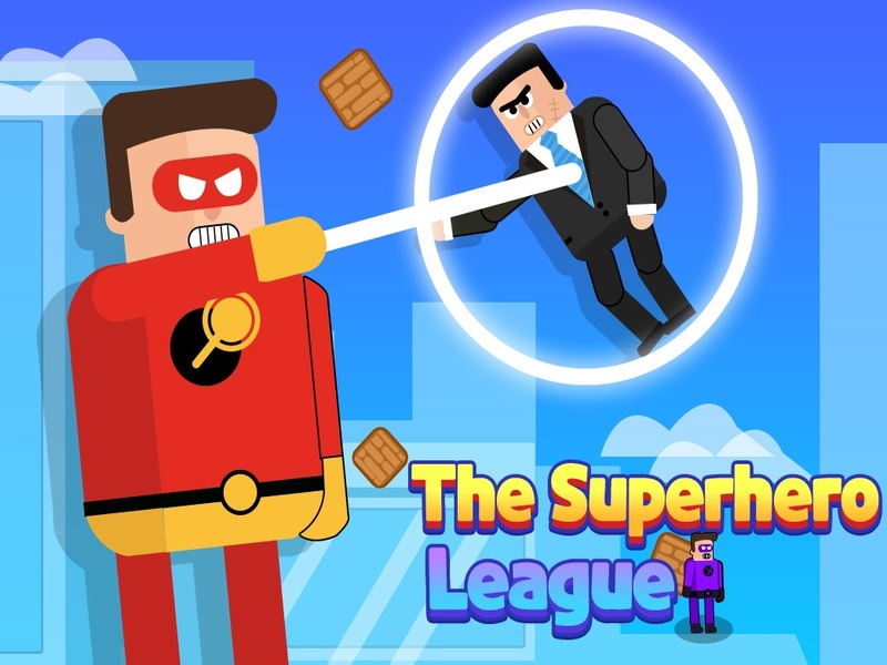 Gra Liga superbohaterów w Internecie