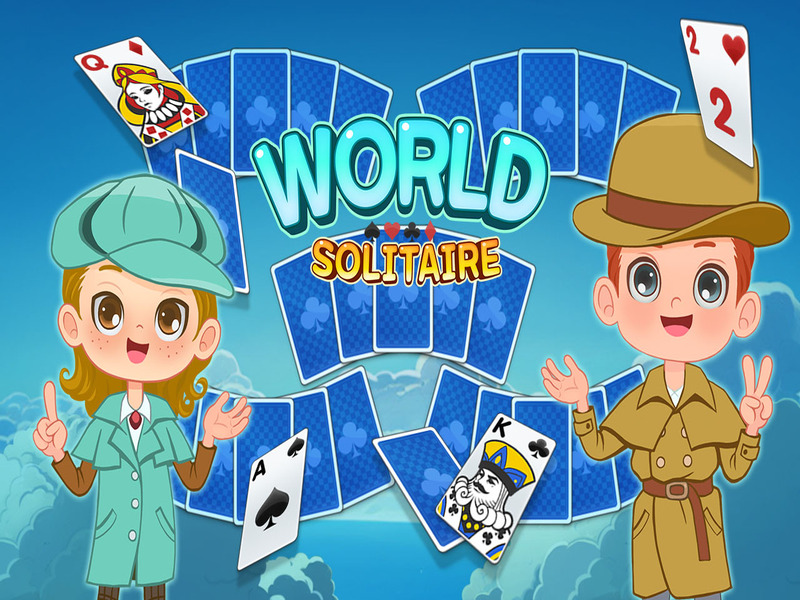 Gra World Solitaire Three Peaks w Internecie