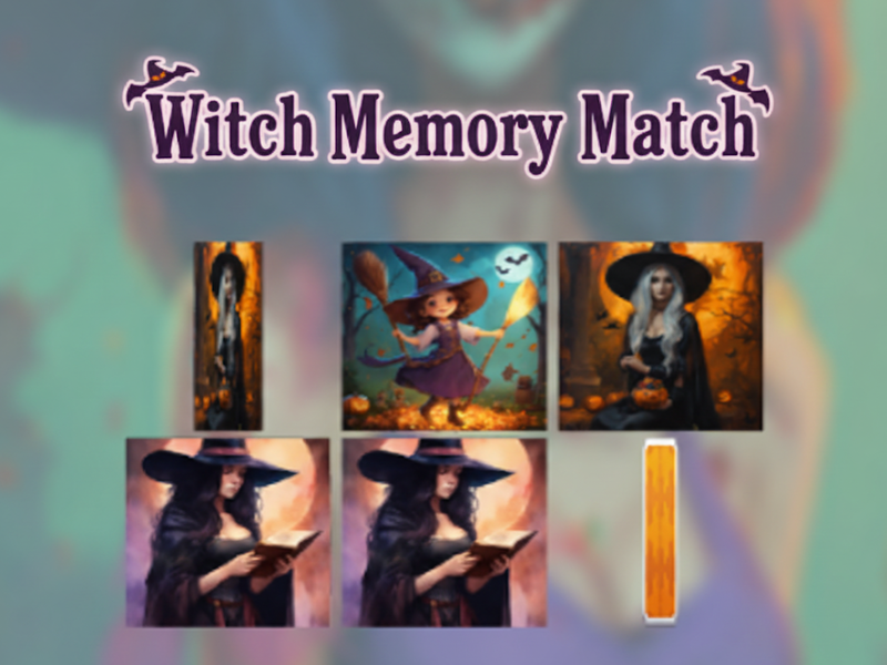 Gra Czarownice: Memory Match w Internecie
