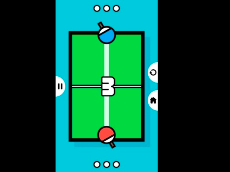 Gra Tabela tenisowa Ping Pong 2d w Internecie