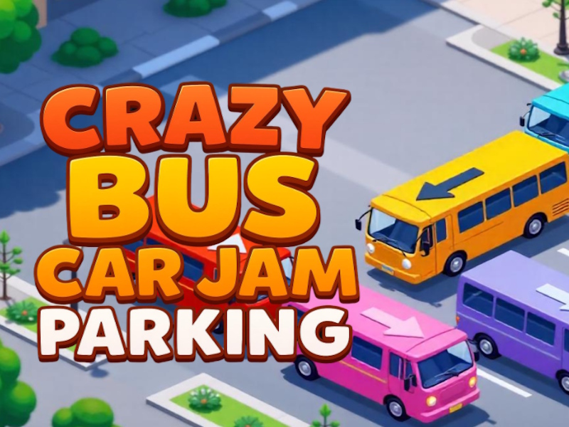 Gra Szalony parking dla autobusów i samochodów w Internecie