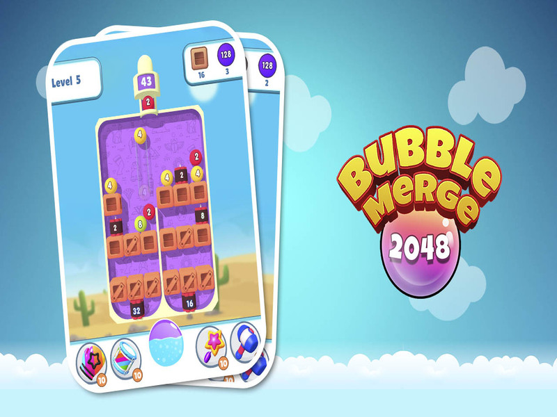 Gra Połączenie bąbelków 2048 w Internecie