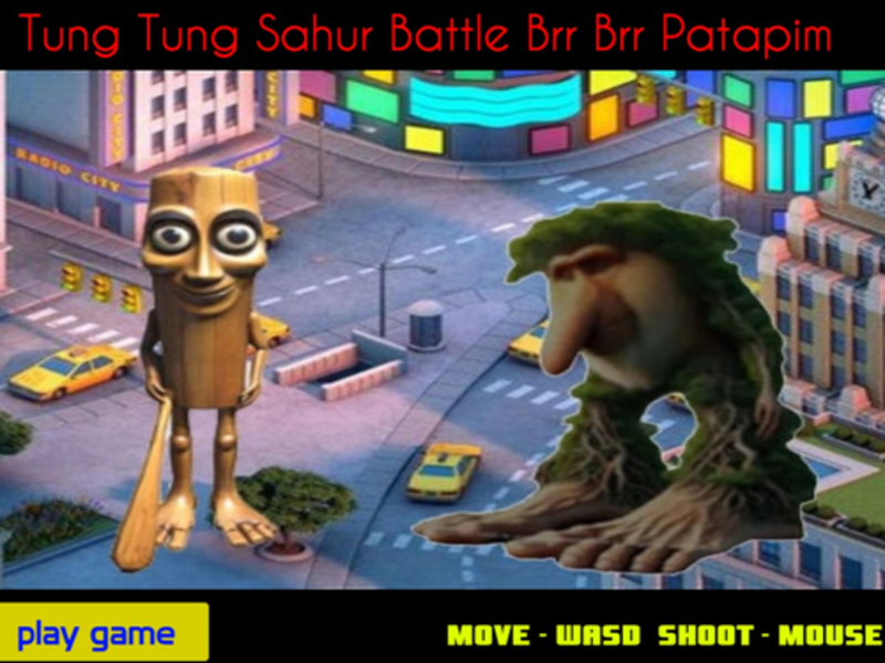 Gra Tung Tung Sahur Battle Brr Brr Patapim w Internecie