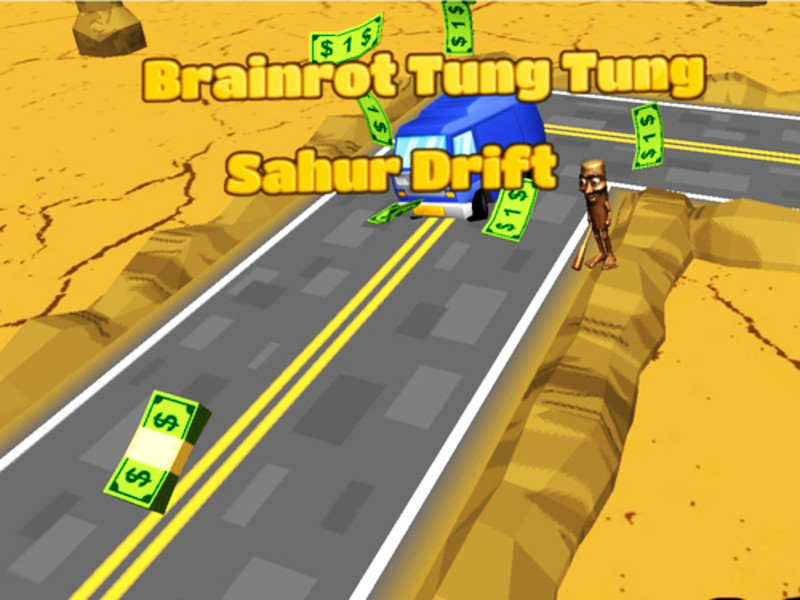 Gra Brainrrot Tung Tung Sahur Drift w Internecie