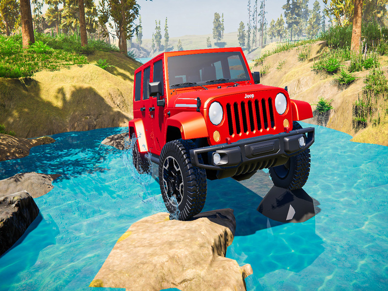 Gra Słoneczny symulator Jeep w Internecie