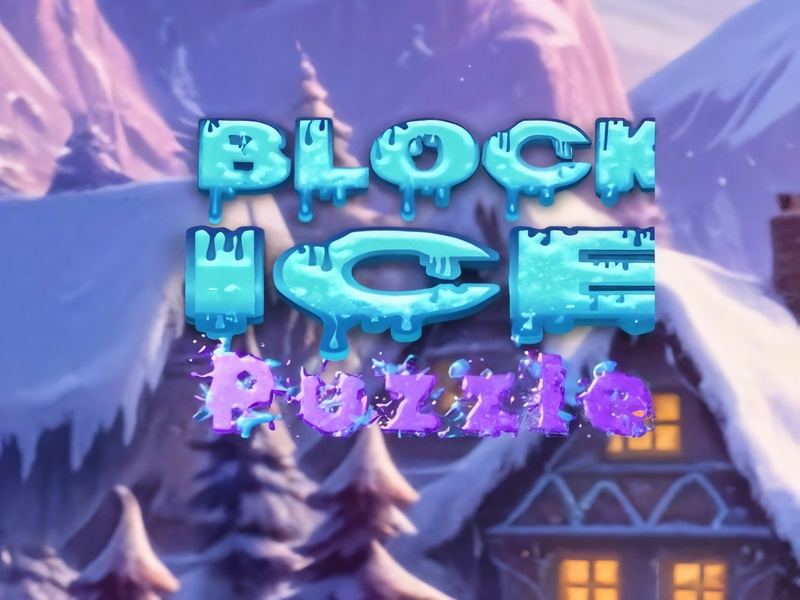 Gra Puzzle z kostkami lodu w Internecie