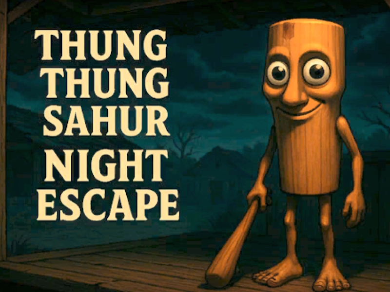 Gra Nocna ucieczka Tung Tung Sahur w Internecie