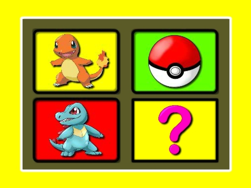 Gra Czas pamięci pokemonów w Internecie