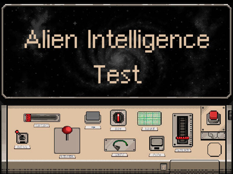 Gra Test intelektu kosmitów w Internecie