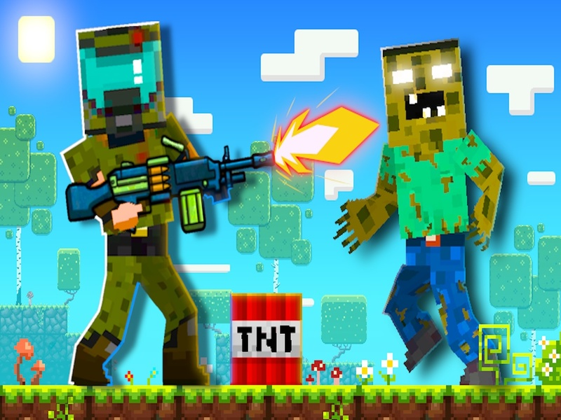 Gra Nub przeciwko zombie. Przygody w lochach w Internecie