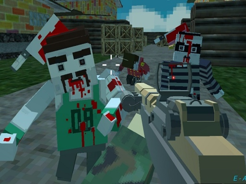 Gra Broń pikselowa Apocalypse 3 zombie w Internecie