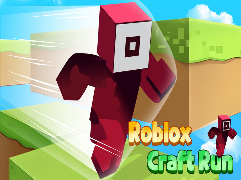Gra Block Parkour. Roblox Craft Run w Internecie
